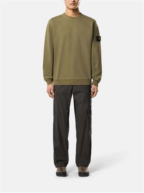 Maglione girocollo con logo STONE ISLAND | L1S156100034S0060V015G